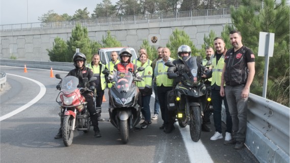 Yavuz Sultan Selim Köprüsü ve Kuzey Çevre Otoyolu’ndan Motor Sürücülerine Dost Bariyer Sistemi