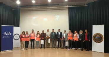 İSG ekibimiz Türkiye'nin en yeni arama-kurtarma takımının kurulmasına destek oldu