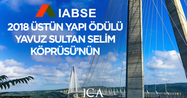 Yavuz Sultan Selim Köprüsü’ne bir ödül daha