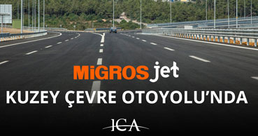 Migros Jet  on the Northern Ring Motorway